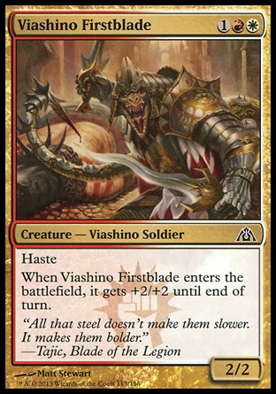 【JPN】《凡爾西諾尖兵/Viashino Firstblade》[巨龍迷城]