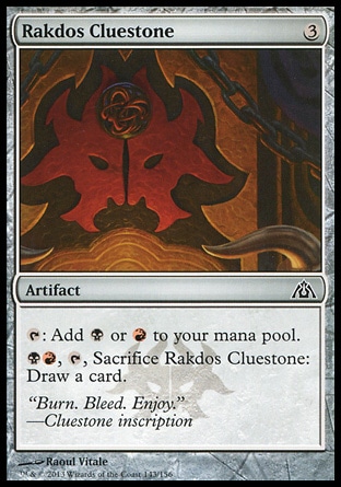 【JPN】《拉鐸司示石/Rakdos Cluestone》[巨龍迷城]