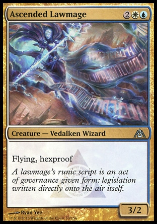 【JPN】《翔空律法師/Ascended Lawmage》[巨龍迷城]