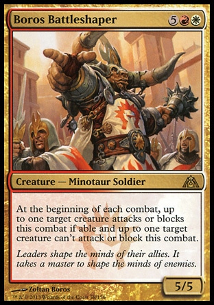 【JPN】《波洛斯戰塑師/Boros Battleshaper》[巨龍迷城]