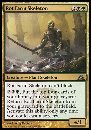【JPN】《腐屍農場骷髏妖/Rot Farm Skeleton》[巨龍迷城]