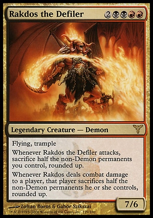 【JPN】《污化魔王拉鐸司/Rakdos the Defiler》[紛爭]