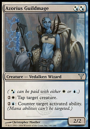 【JPN】《俄佐立公會法師/Azorius Guildmage》[紛爭]
