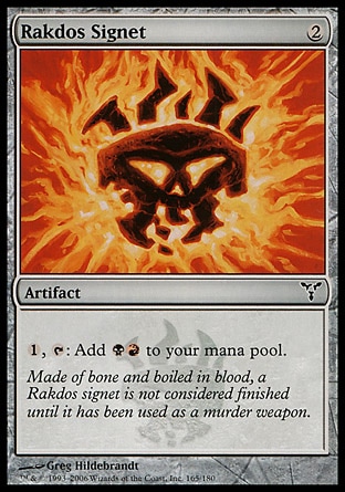 【JPN】《拉鐸司印記/Rakdos Signet》[紛爭]
