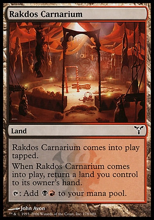 【JPN】《拉鐸司剜祭場/Rakdos Carnarium》[紛爭]