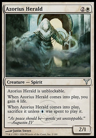 【JPN】《俄佐立傳令使/Azorius Herald》[紛爭]