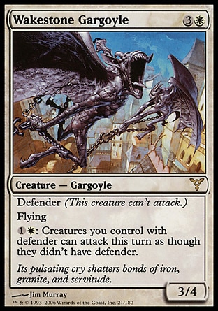 【JPN】《醒岩石像鬼/Wakestone Gargoyle》[紛爭]