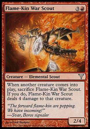【JPN】《炎身戰場斥候/Flame-Kin War Scout》[紛爭]