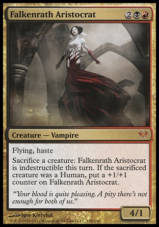 【ENG】《伐肯納豪族/Falkenrath Aristocrat》[黑影籠罩]
