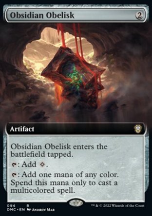 【ENG】《黑曜石碑/Obsidian Obelisk》[眾志成城指揮官]