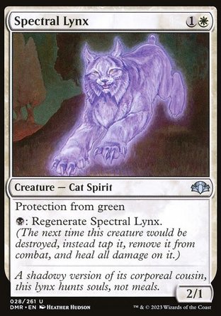 【ENG】《魂魅山貓/Spectral Lynx》[多明納里亞：重製版]