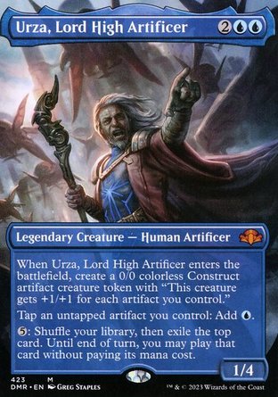 【ENG】《鑄物勳爵克撒/Urza, Lord High Artificer》[多明納里亞：重製版]