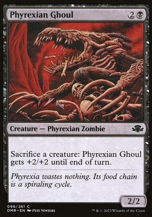 【ENG】《非瑞克西亞食屍鬼/Phyrexian Ghoul》[多明納里亞：重製版]