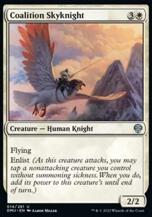 【ENG】《聯盟空騎士/Coalition Skyknight》[多明納里亞：眾志成城]