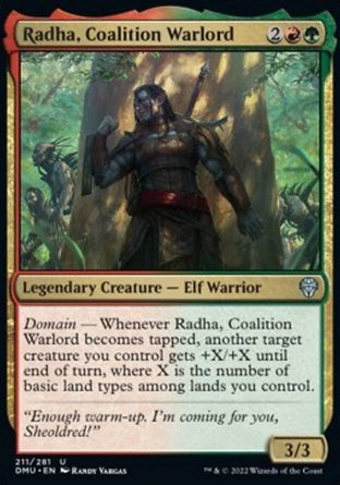 【ENG】《聯盟軍閥拉妲/Radha, Coalition Warlord》[多明納里亞：眾志成城]