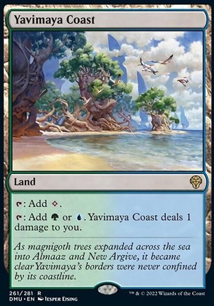 【ENG】《亞維馬雅海岸/Yavimaya Coast》[多明納里亞：眾志成城]