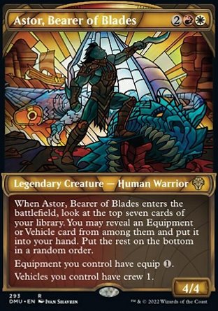 【ENG】《利刃之主阿斯托/Astor, Bearer of Blades》[多明納里亞：眾志成城]