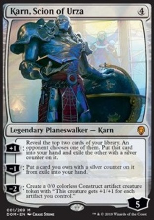 【JPN】《克撒傳人卡恩/Karn, Scion of Urza》[多明納里亞]