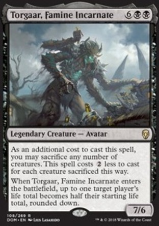 【JPN】《飢饉化身托迦爾/Torgaar, Famine Incarnate》[多明納里亞]