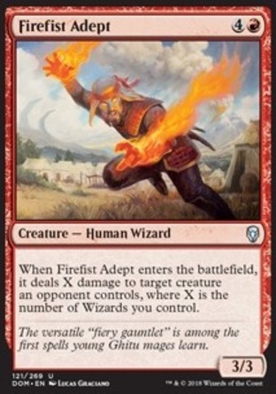 【JPN】《烈掌專家/Firefist Adept》[多明納里亞]