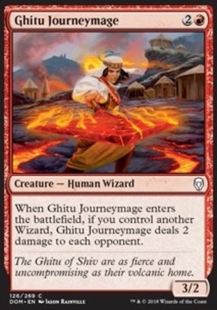 【JPN】《基圖老練法師/Ghitu Journeymage》[多明納里亞]