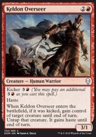 【JPN】《凱爾頓督軍/Keldon Overseer》[多明納里亞]
