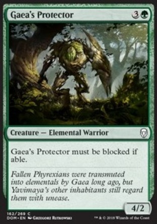 【JPN】《蓋亞守護者/Gaea's Protector》[多明納里亞]