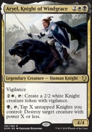 【JPN】《風華騎士婭耶爾/Aryel, Knight of Windgrace》[多明納里亞]