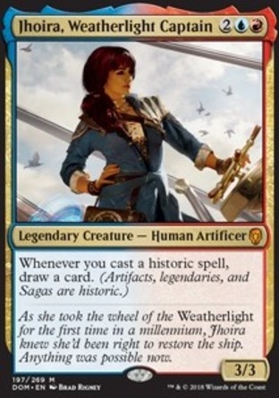 【JPN】《晴空號船長尤依菈/Jhoira, Weatherlight Captain》[多明納里亞]