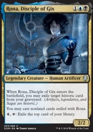 【JPN】《基克斯信徒羅娜/Rona, Disciple of Gix》[多明納里亞]