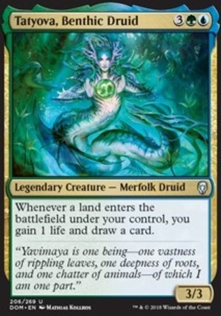 【JPN】《深洋德魯伊塔托娃/Tatyova, Benthic Druid》[多明納里亞]