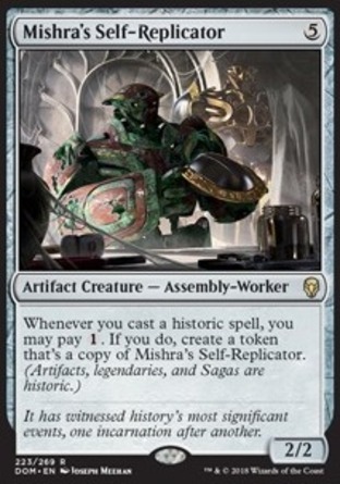 【JPN】《米斯拉的自仿工人/Mishra's Self-Replicator》[多明納里亞]