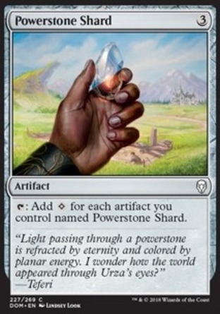 【JPN】《魔力石碎片/Powerstone Shard》[多明納里亞]