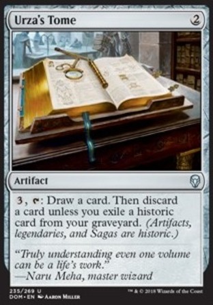 【JPN】《克撒的巨著/Urza's Tome》[多明納里亞]