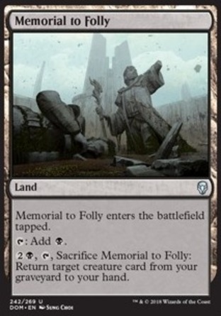 【JPN】《愚行紀念碑/Memorial to Folly》[多明納里亞]