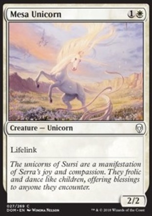 【JPN】《台地獨角獸/Mesa Unicorn》[多明納里亞]