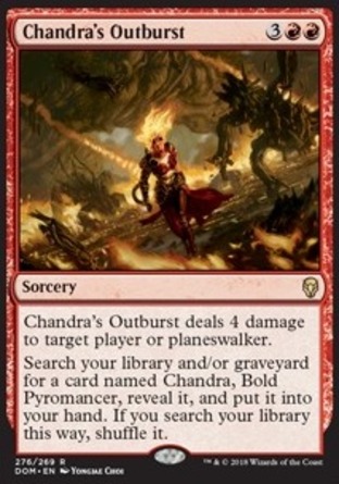 【JPN】《茜卓的爆發/Chandra's Outburst》[多明納里亞]