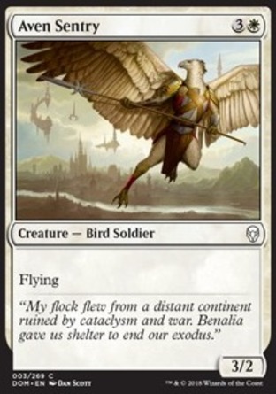【JPN】《艾文哨兵/Aven Sentry》[多明納里亞]