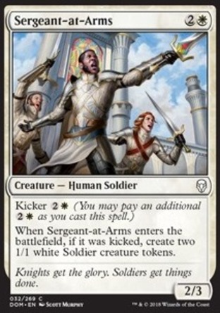 【JPN】《糾儀長/Sergeant-at-Arms》[多明納里亞]