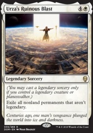 【ENG】《克撒的毀世震盪/Urza's Ruinous Blast》[多明納里亞]