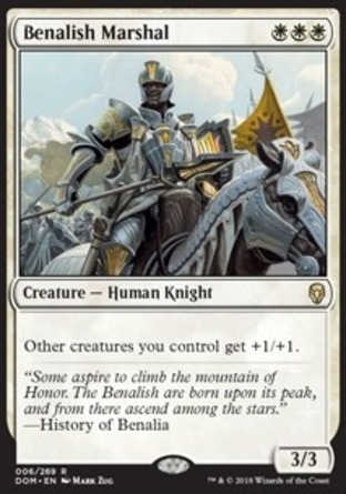 【JPN】《賓納里亞元帥/Benalish Marshal》[多明納里亞]