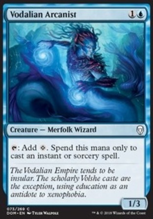 【JPN】《伏特里亞奧術師/Vodalian Arcanist》[多明納里亞]