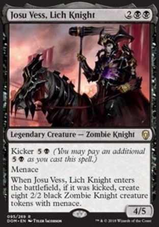 【JPN】《巫妖騎士霍蘇維斯/Josu Vess, Lich Knight》[多明納里亞]