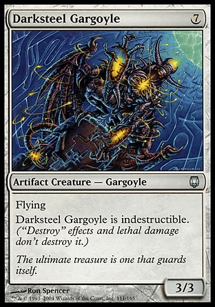 【JPN】《玄鐵石像鬼/Darksteel Gargoyle》[玄鐵]