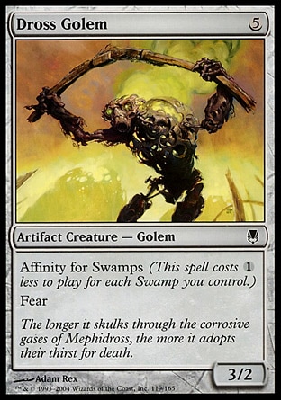 【JPN】《蔓非沼魔像/Dross Golem》[玄鐵]