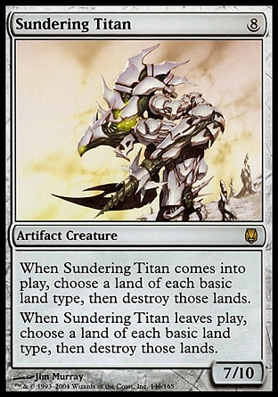 【JPN】《裂地泰坦/Sundering Titan》[玄鐵]