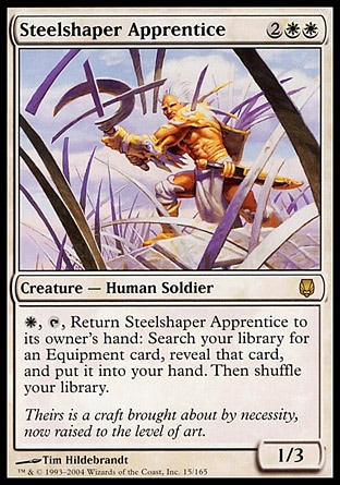 【JPN】《塑鐵軍學徒/Steelshaper Apprentice》[玄鐵]