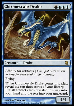 【JPN】《鉻鱗龍獸/Chromescale Drake》[玄鐵]
