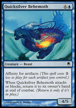 【JPN】《水銀貝西摩斯/Quicksilver Behemoth》[玄鐵]