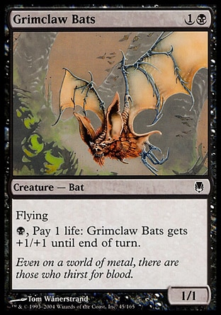 【JPN】《陰爪蝙蝠/Grimclaw Bats》[玄鐵]